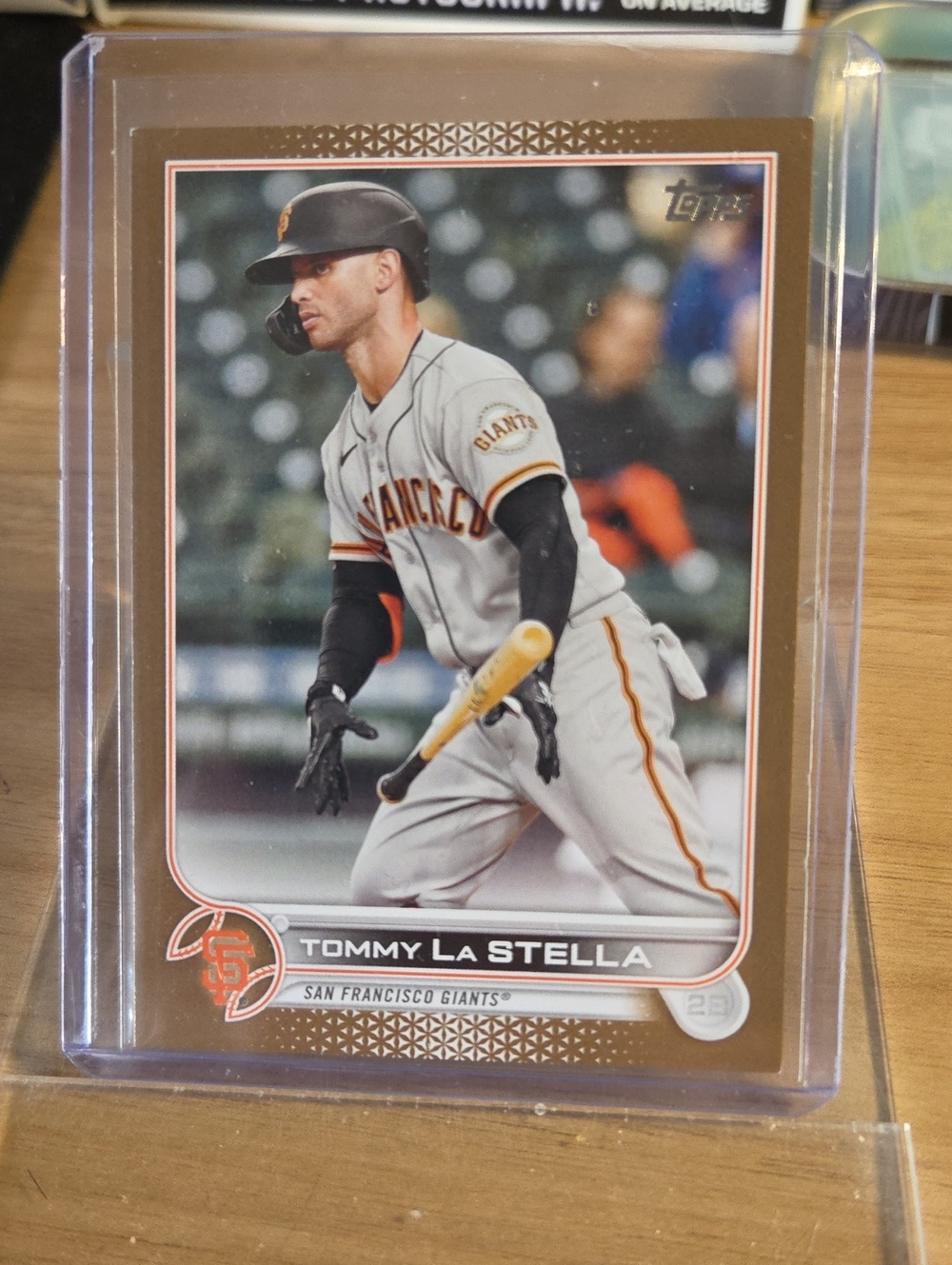 2022Topps Gold San Francisco Giants Tommy La Stella #1584/2022